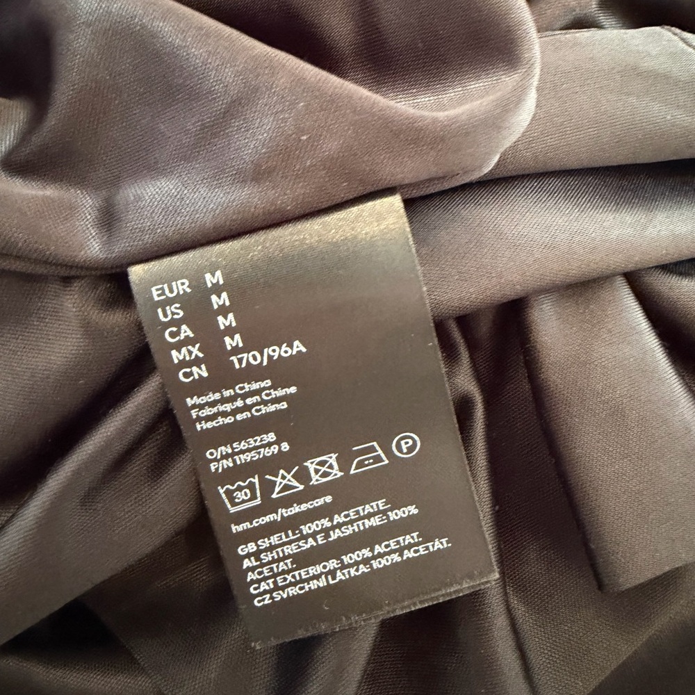Paco Rabanne x H&M Black Bubble Mini Dress, Sz M - Picture 5 of 5